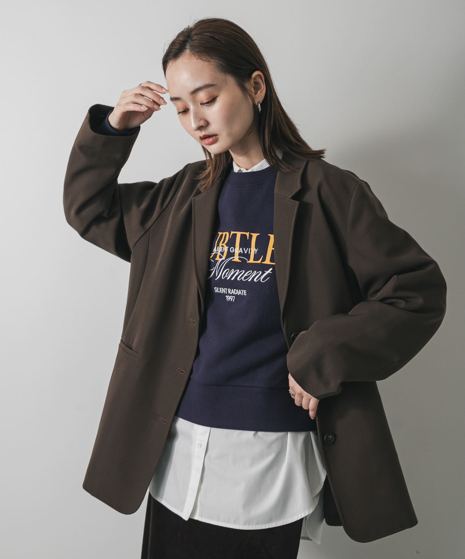 SENSE OF PLACE by URBAN RESEARCH「グラフィックルーズスウェット」|スウェット・ジャージ|