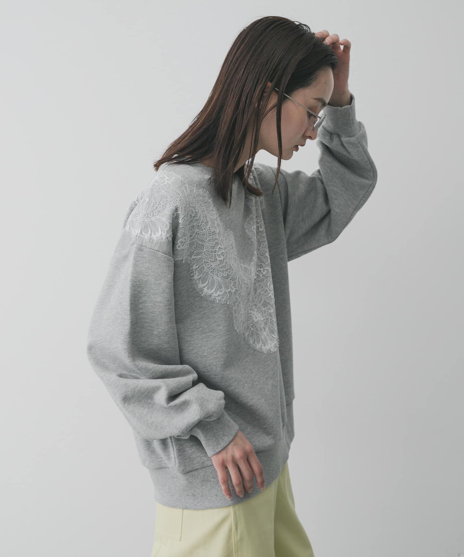 SENSE OF PLACE by URBAN RESEARCH「レースルーズスウェット」|スウェット・ジャージ|