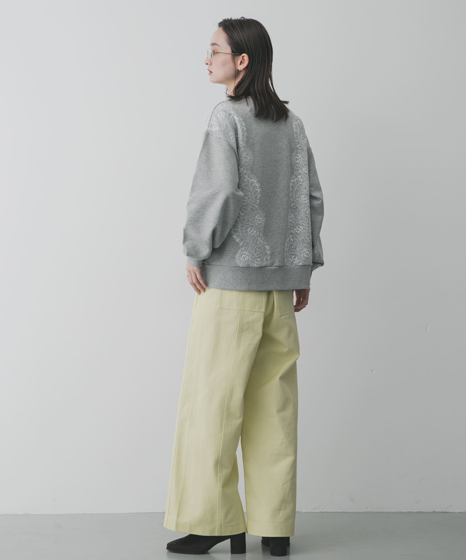 SENSE OF PLACE by URBAN RESEARCH「レースルーズスウェット」|スウェット・ジャージ|