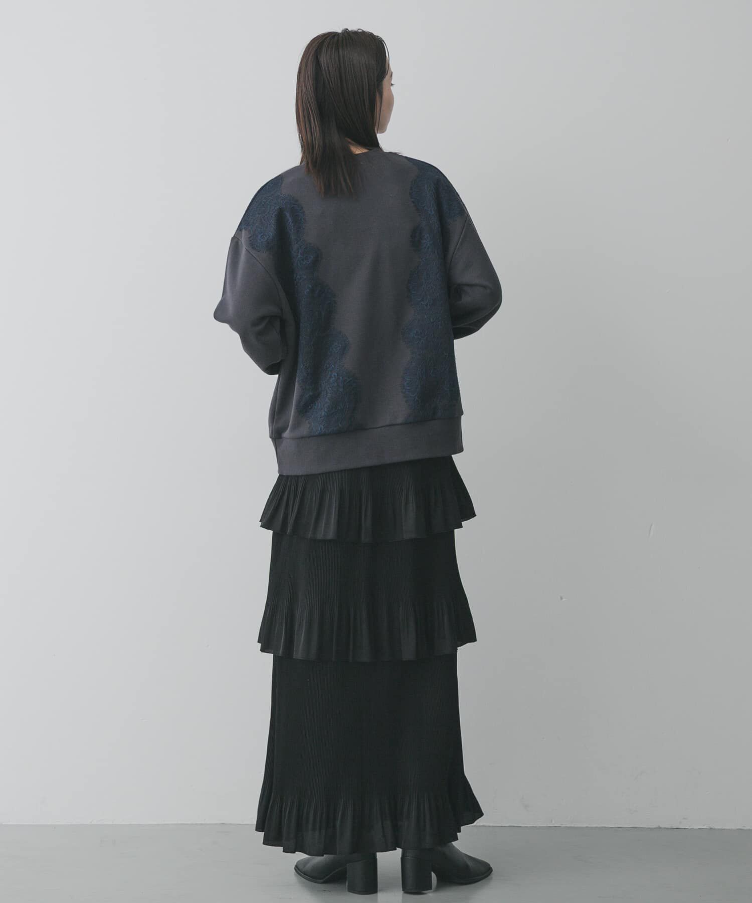 SENSE OF PLACE by URBAN RESEARCH「レースルーズスウェット」|スウェット・ジャージ|