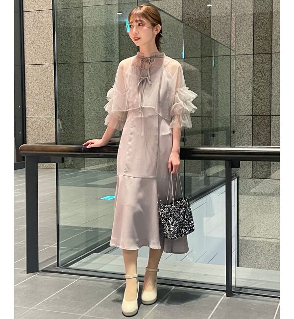 MAJESTICLEGON「2wayチュールボレロセットドレス」|ドレス|