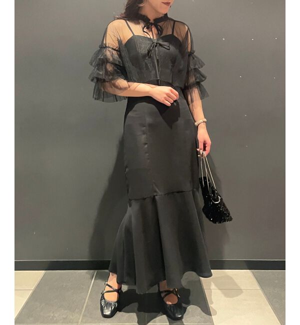 MAJESTICLEGON「2wayチュールボレロセットドレス」|ドレス|