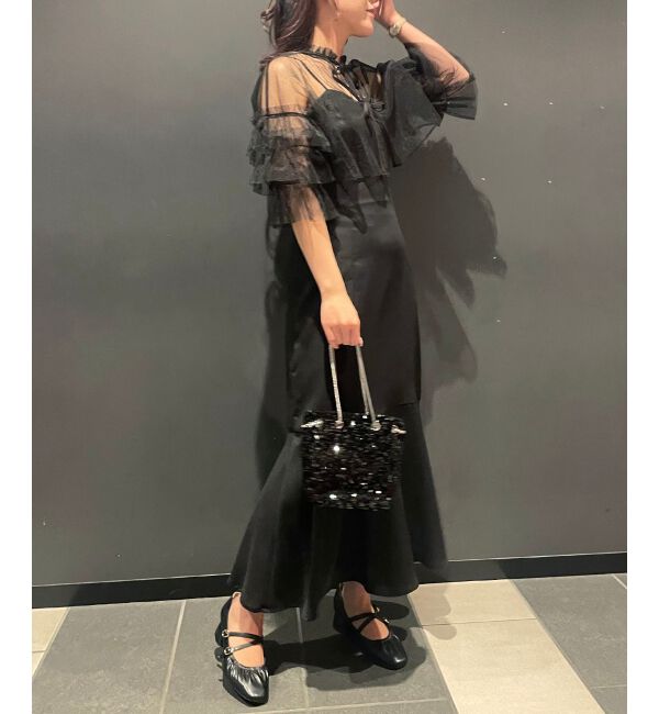 MAJESTICLEGON「2wayチュールボレロセットドレス」|ドレス|