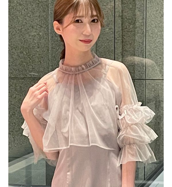 MAJESTICLEGON「2wayチュールボレロセットドレス」|ドレス|