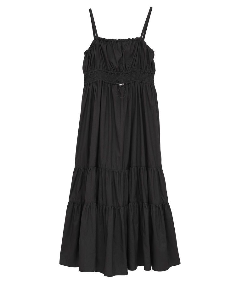 earth music&ecology「ドロストシャーリングキャミワンピース」|ワンピース|