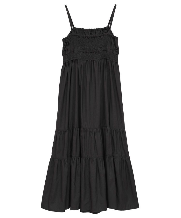 earth music&ecology「ドロストシャーリングキャミワンピース」|ワンピース|