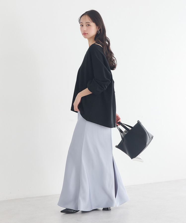 earth music&ecology「ディープVネックプルオーバー」|ニット・セーター|