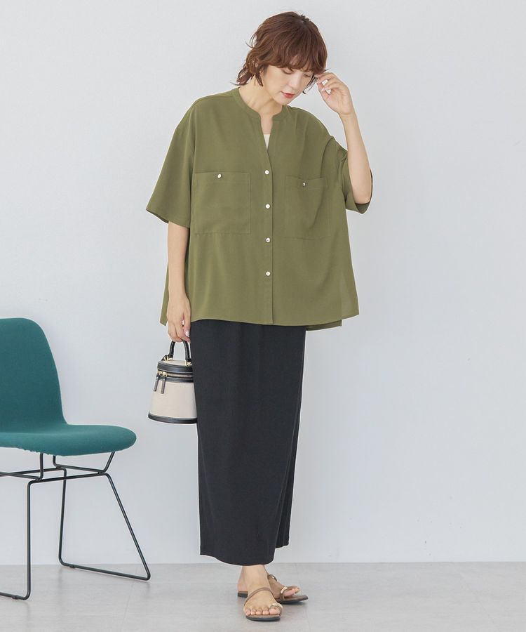 AMERICAN HOLIC「ミリタリーWポケットスキッパーシャツ」|シャツ・ブラウス|