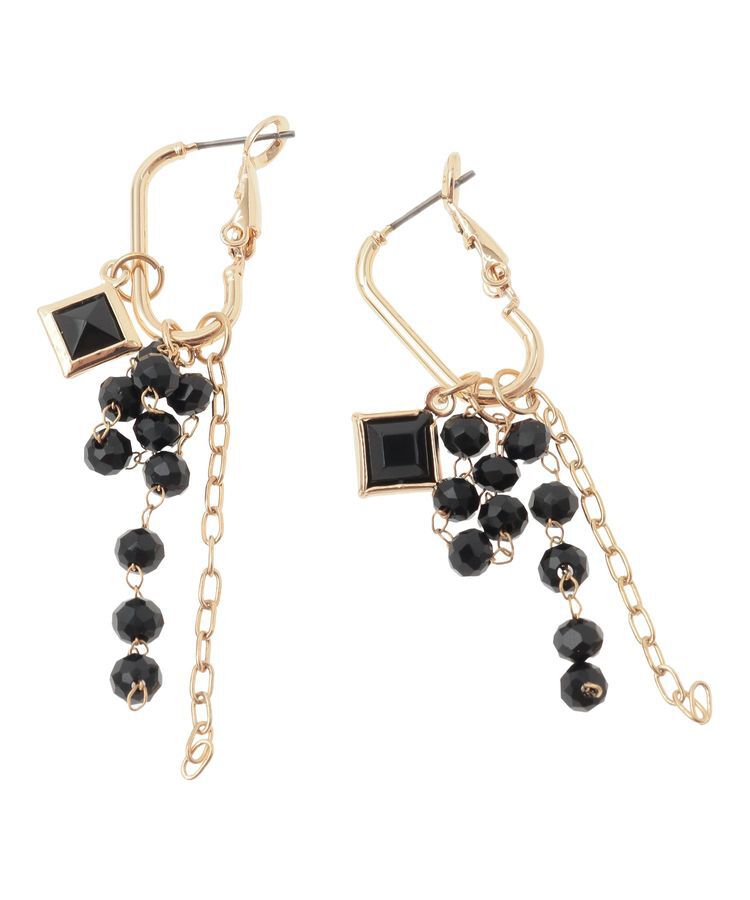 AMERICAN HOLIC「チェーン ビーズピアス」|ピアス|