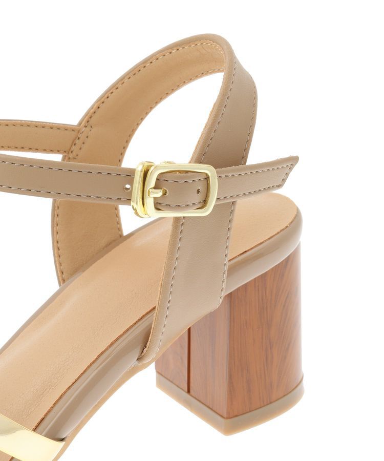 Green Parks「・minia ギャザーストラップサンダル」|サンダル|