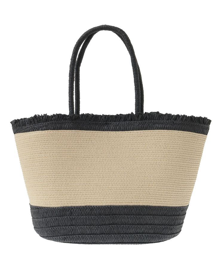 Green Parks「・フリンジバイカラーブレードトート」|トートバッグ|