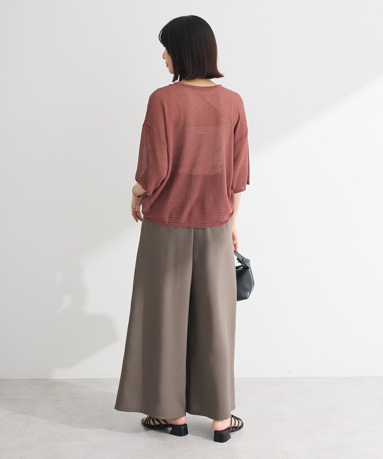 Green Parks「・ELENCARE DUE シャーリングシアーニット」|ニット・セーター|