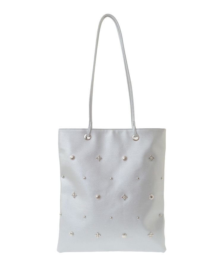 armonia「andmikka.スタッズ付A4トートバッグ」|トートバッグ|