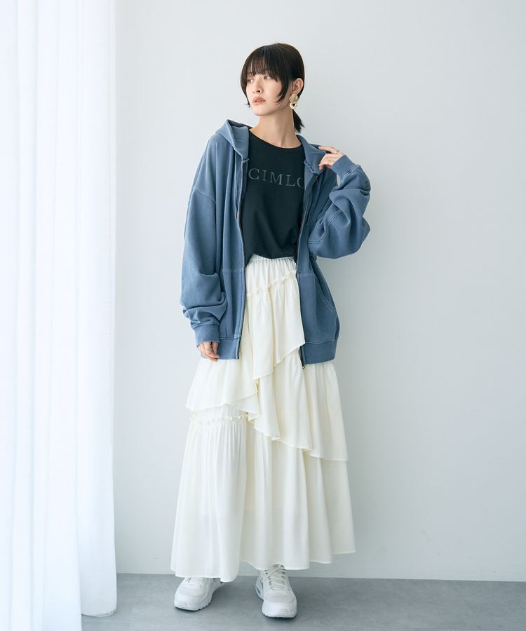 YECCA VECCA「【STAR＆STRIPE】ZIPフーディ」|スウェット・ジャージ|