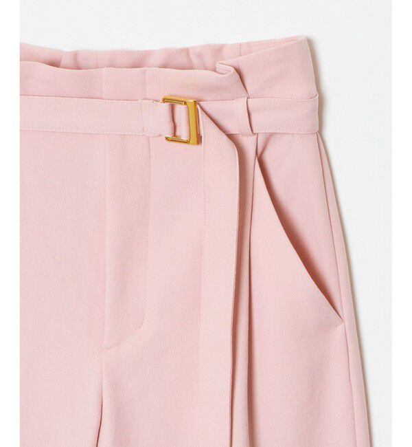 allureville「ウールライクフランネルヨークレスパンツ」|サルエル|