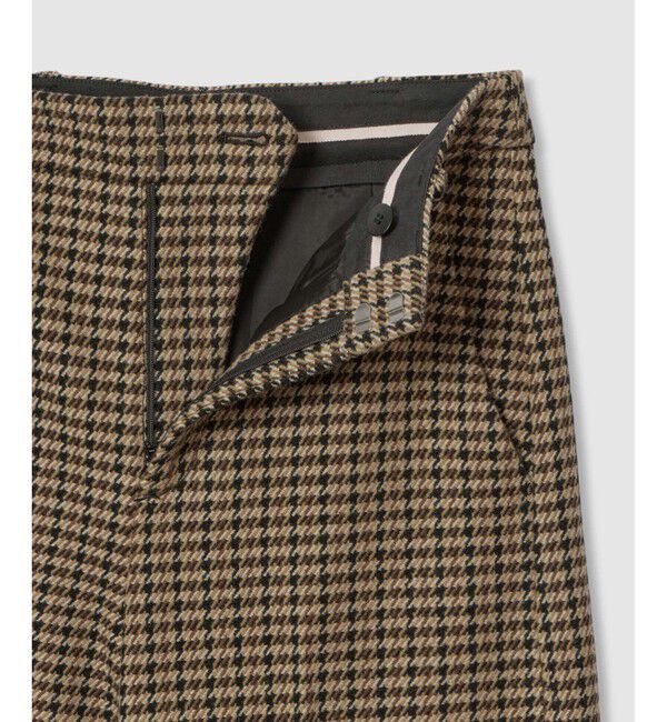 LOULOU WILLOUGHBY「【LOULOU WILLOUGHBY】ガンクラブチェックワイドパンツ」|その他|