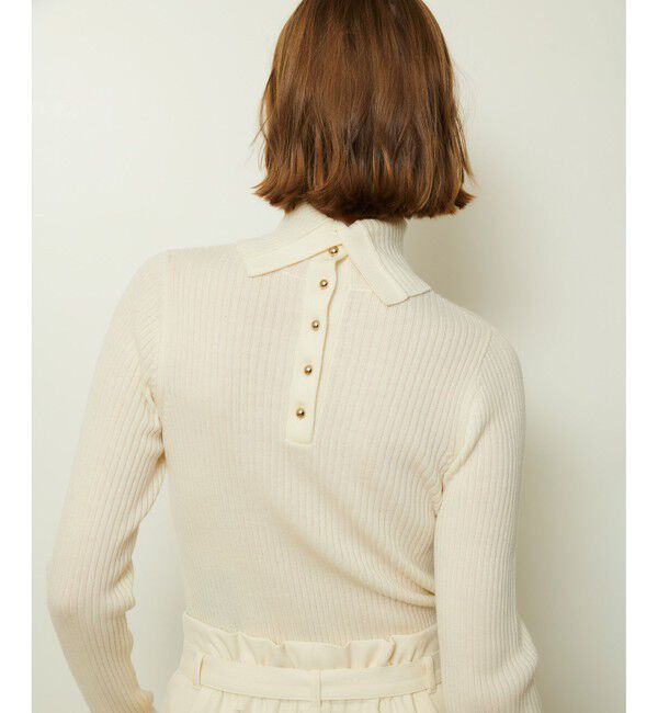 allureville「2WAYネックリブタートル」|ニット・セーター|