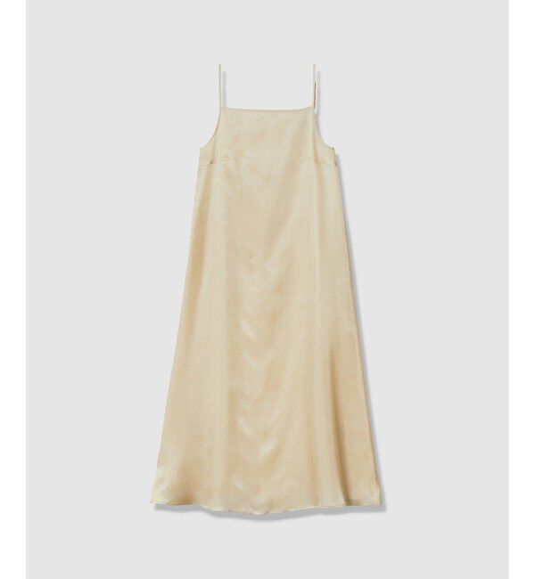 allureville「FASACリーフプリントギャザーワンピース」|ワンピース|