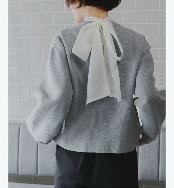 titivate「ゴールド釦ニットカーディガン」|ニット・セーター|