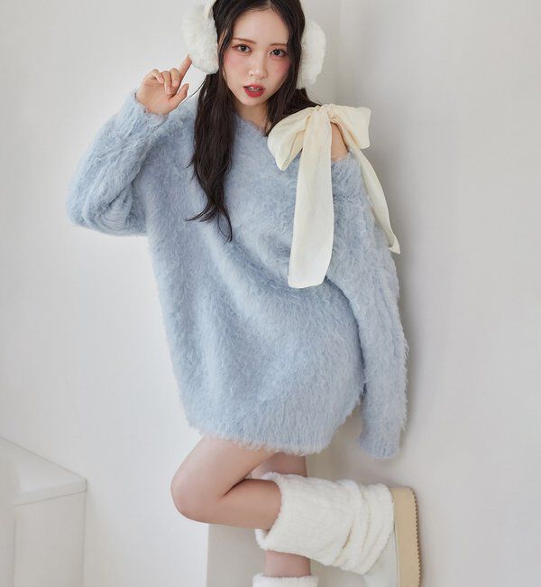  「肩リボンレースキャミ／リボン取り外し可」|プルオーバー|