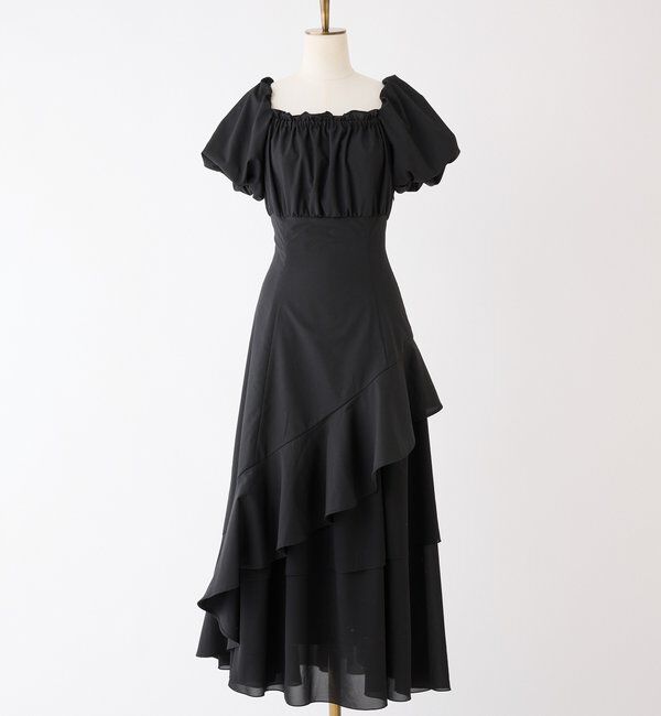  「【リバイバル】イレヘムティアードロングワンピース」|ワンピース|