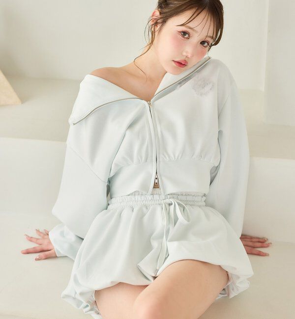  「チュールロゴパーカー」|プルオーバー|