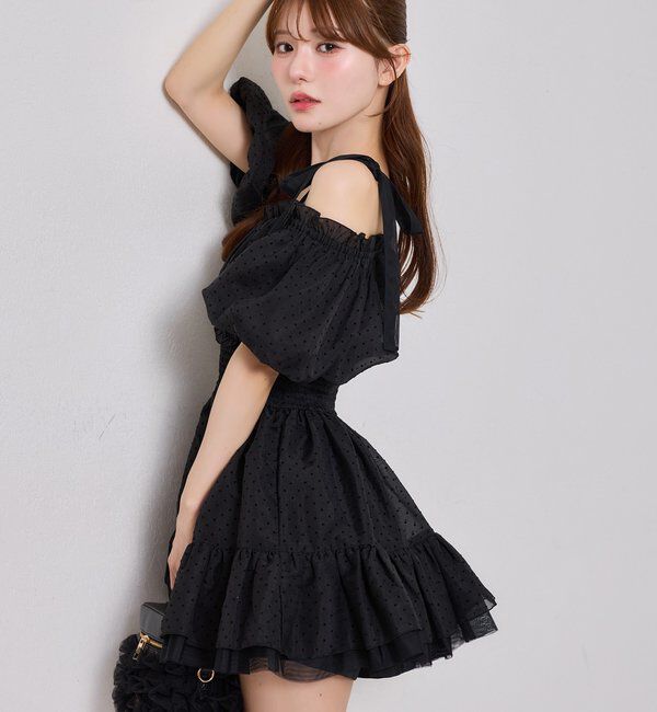  「半袖愛されメロチュニック」|ワンピース|