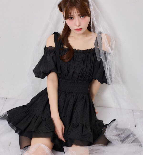  「半袖愛されメロチュニック」|ワンピース|