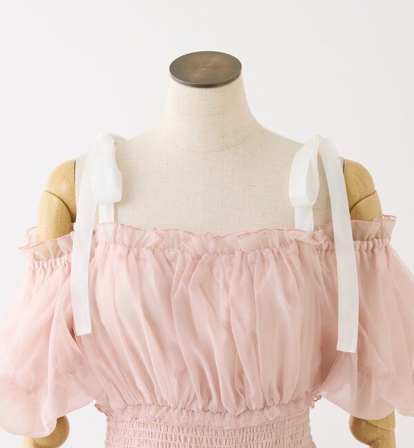  「半袖愛されメロチュニック」|ワンピース|