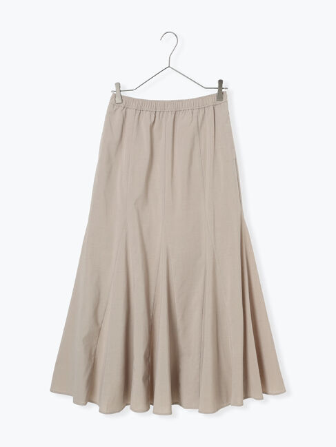 sm2rhythm「リネン混フレアスカート(セットアップ可)」|スカート|ベージュ