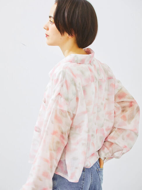 SM2「タイダイプリントシアーシャツ」|シャツ・ブラウス|