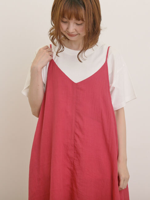 Samansa Mos2「【USAコットン】Tシャツ」|Tシャツ・カットソー|オフホワイト