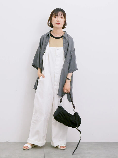 Samansa Mos2 blue「◎アメリカンスリーブタンク」|Tシャツ・カットソー|