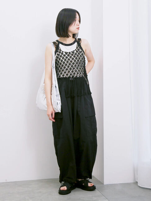 Samansa Mos2 blue「◎アメリカンスリーブタンク」|Tシャツ・カットソー|