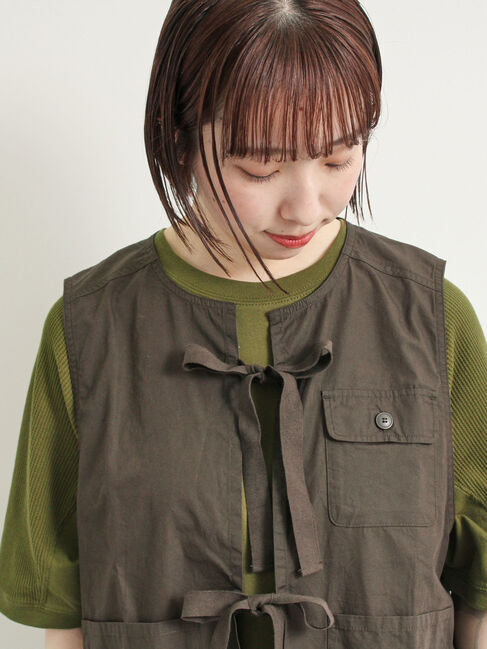 SM2「リボンフィッシングベスト」|ダウンベスト・ベスト|