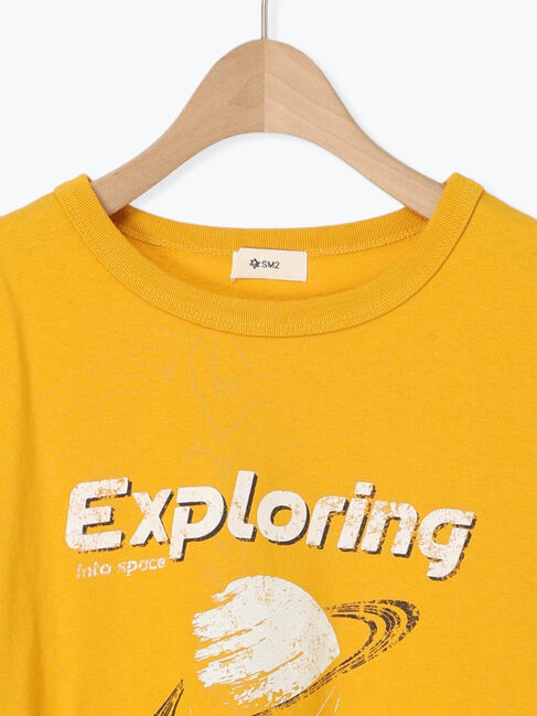 SM2「[接触冷感]スペースモチーフプリントTシャツ」|Tシャツ・カットソー|
