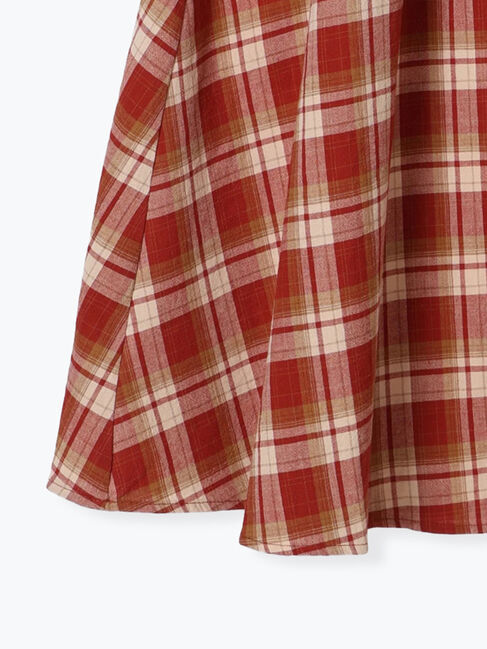 SM2「シャツ巻き風チェックスカート」|スカート|