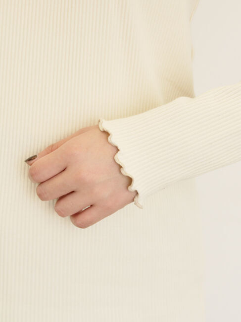 Samansa Mos2「リブハイネックインナー」|Tシャツ・カットソー|