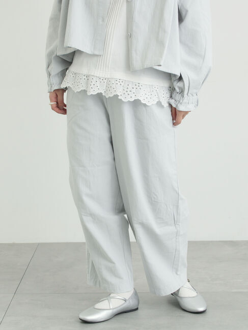 Samansa Mos2「綿麻コクーンパンツ」|その他|