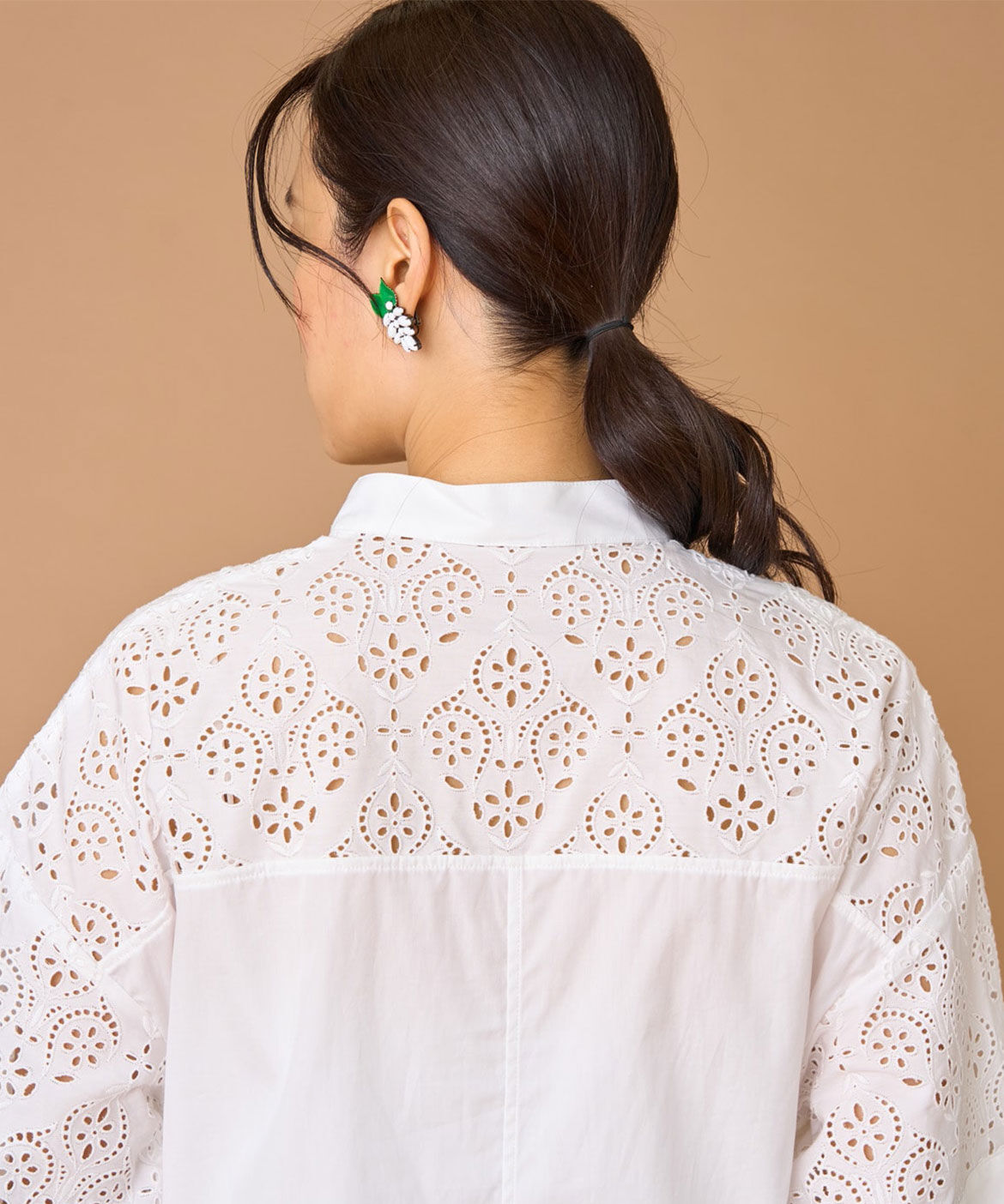 INED「TICCA レースハーフスリーブシャツワンピース TBES-102」|その他|