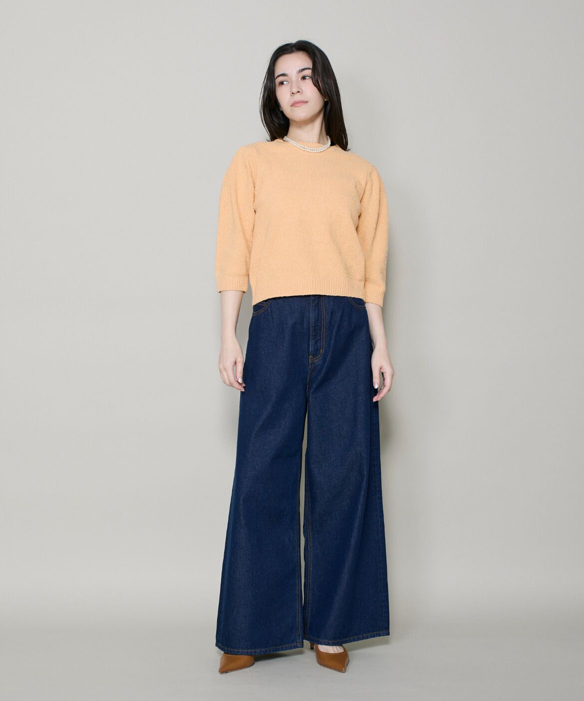 DAY by DAY it&rsquo;s international「袖タックニットプルオーバー」|ニット・セーター|