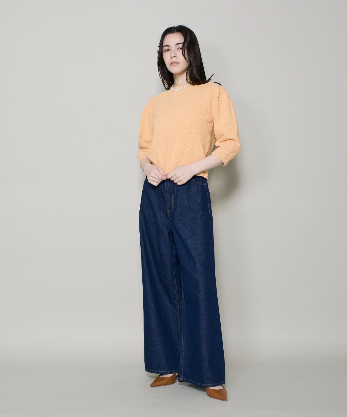 DAY by DAY it&rsquo;s international「袖タックニットプルオーバー」|ニット・セーター|