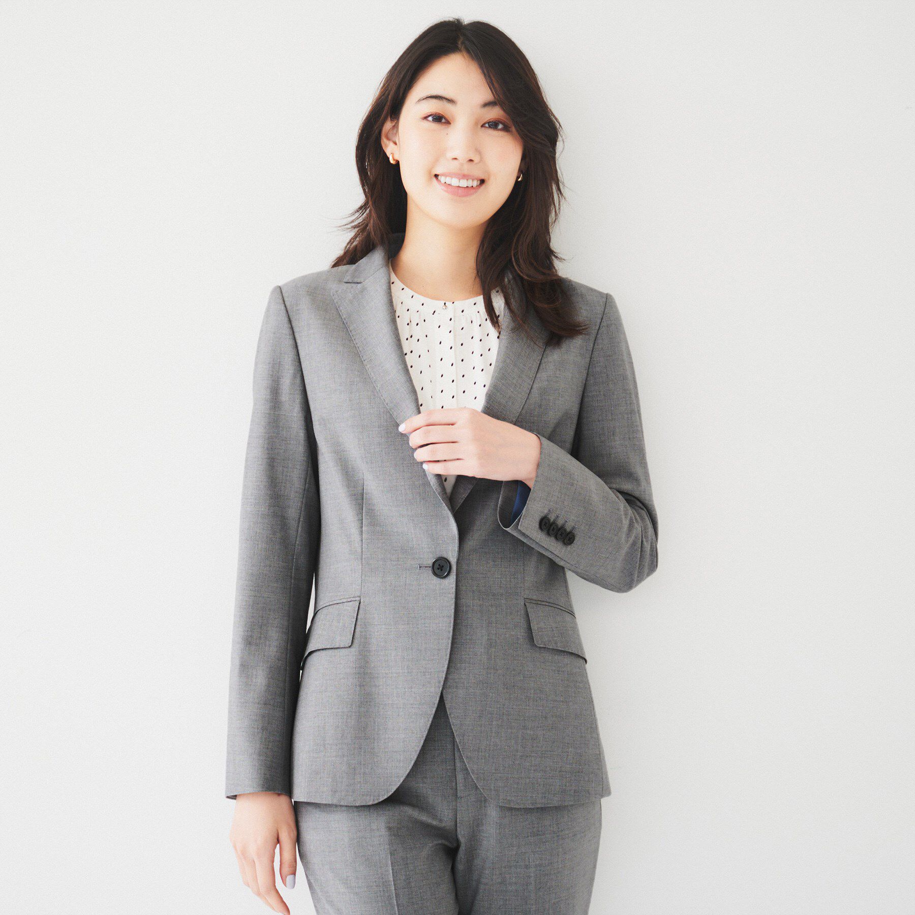 UNTITLED「【通勤スーツ】ウーステッド テーラードジャケット」|テーラードジャケット|