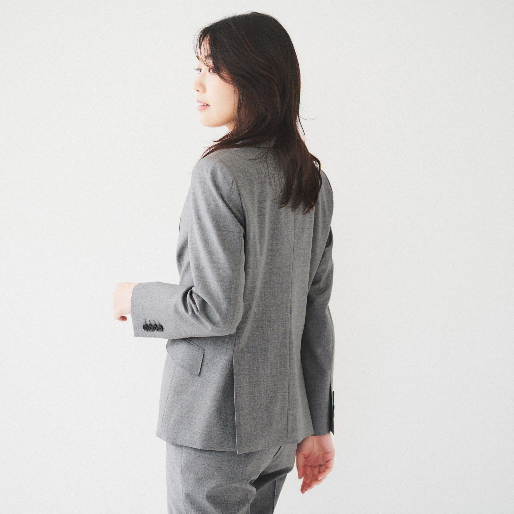 UNTITLED「【通勤スーツ】ウーステッド テーラードジャケット」|テーラードジャケット|