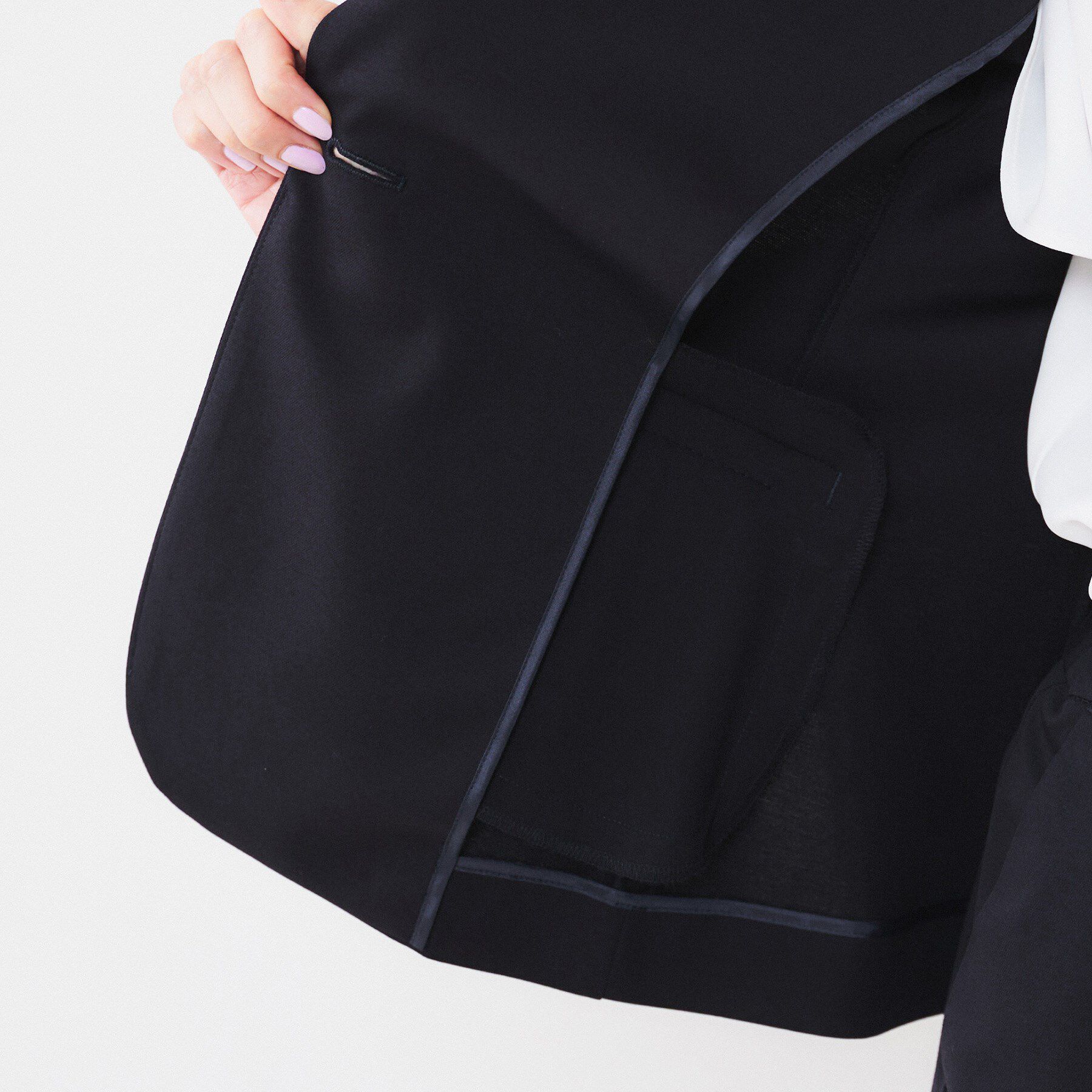 UNTITLED「【通勤スーツ】コットン混ジャージ テーラードジャケット」|テーラードジャケット|