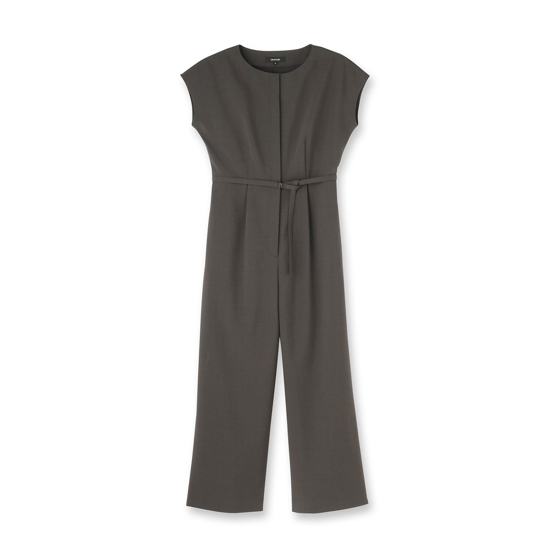 UNTITLED「【きれいめ/オールインワン】梳毛調合繊コンビネゾン」|オールインワン|