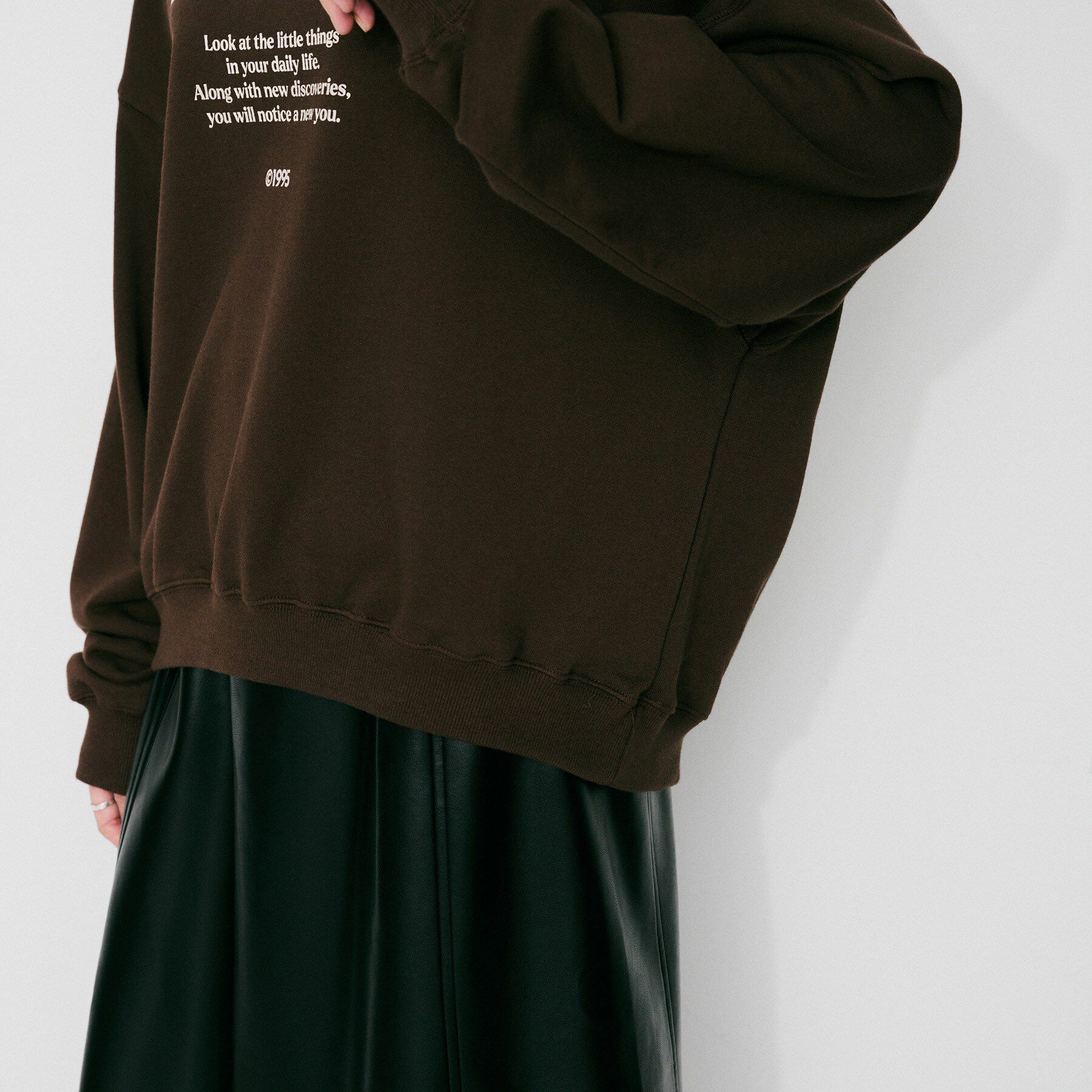 UNTITLED「【CHIGNON】別注ロゴスウェット」|パーカー|