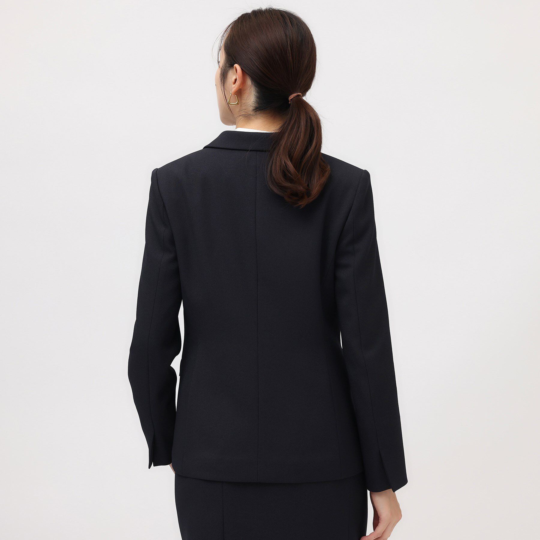 UNTITLED「【洗える/仕事着/スーツ】ウーステッドカルゼ テーラードジャケット」|テーラードジャケット|