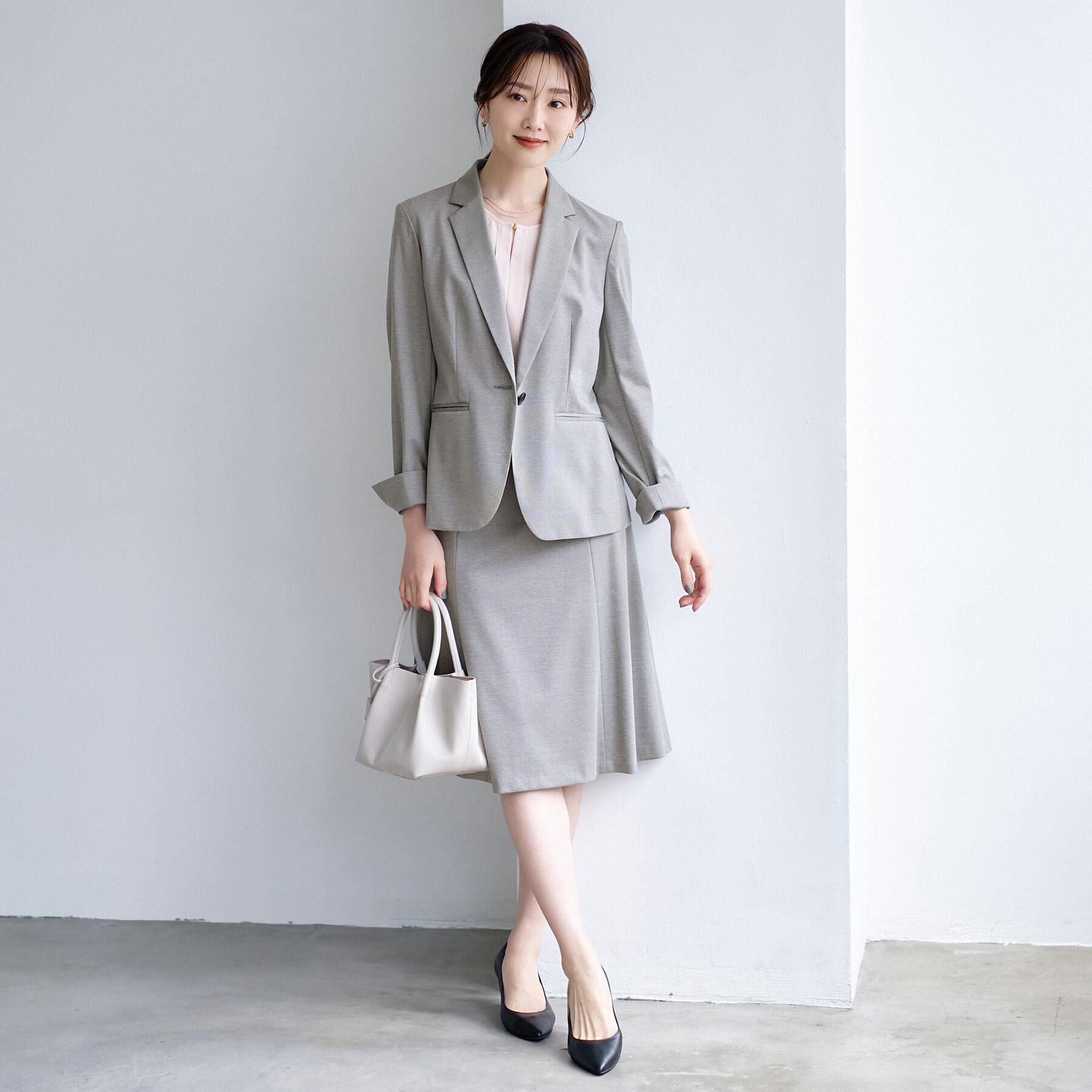 UNTITLED「【UV/接触冷感/スーツ】ジャージテーラードジャケット」|テーラードジャケット|