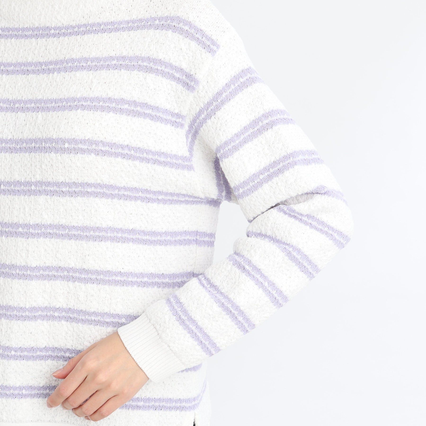 Reflect「ボートネックボーダーニット」|ニット・セーター|